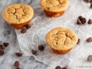 These peanut butter banana blender muffins take just minutes to mix up in the blender and result in soft, healthy mini muffins that the kids will love!