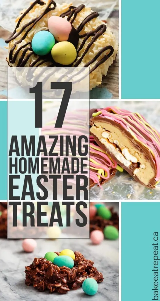 17 cute, easy and amazing homemade Easter treats that you can whip up for the kids this year!