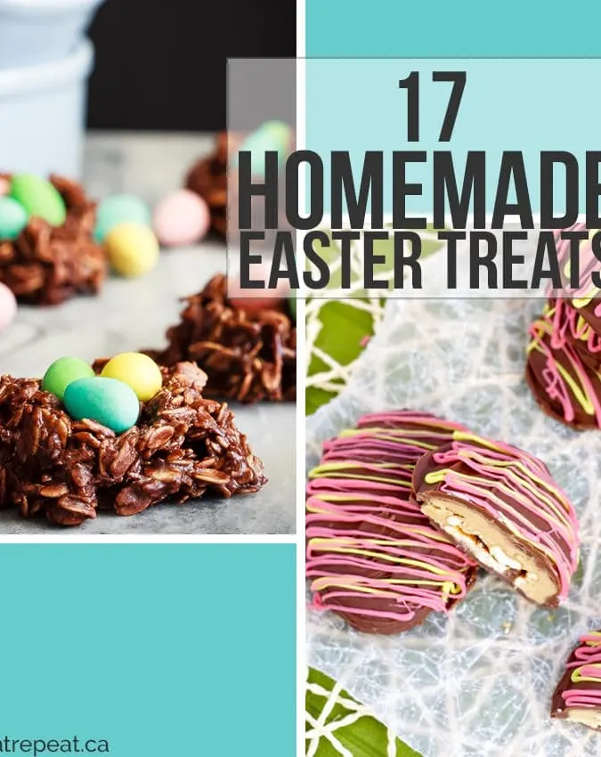 17 cute, easy and amazing homemade Easter treats that you can whip up for the kids this year!