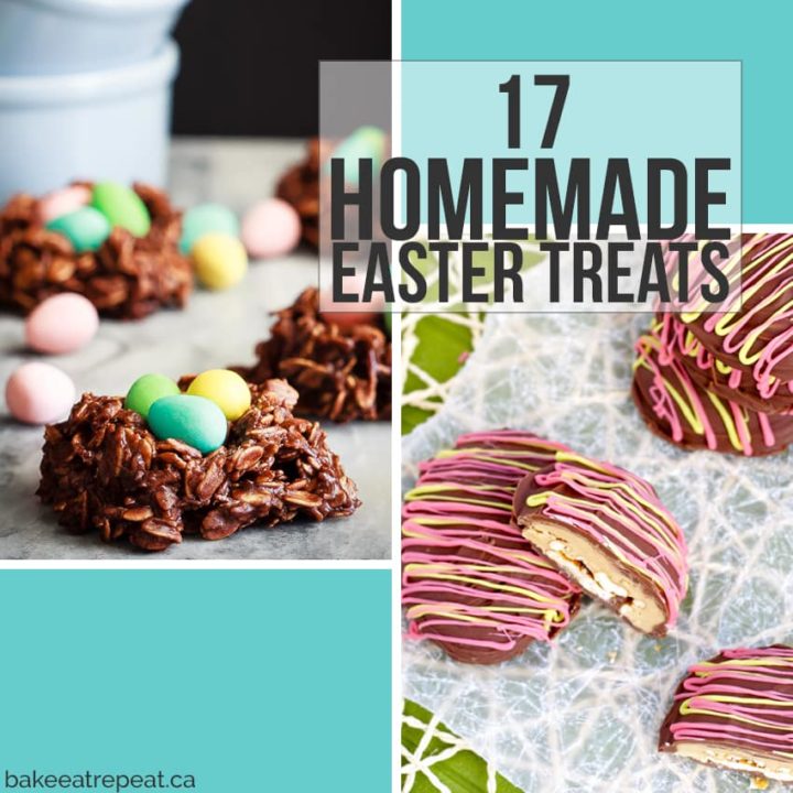 17 cute, easy and amazing homemade Easter treats that you can whip up for the kids this year!