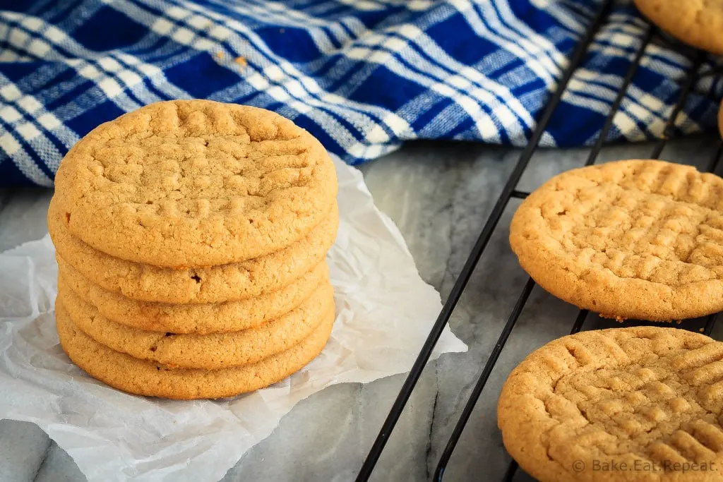 3 Ingredient Peanut Butter Cookies Bake Eat Repeat