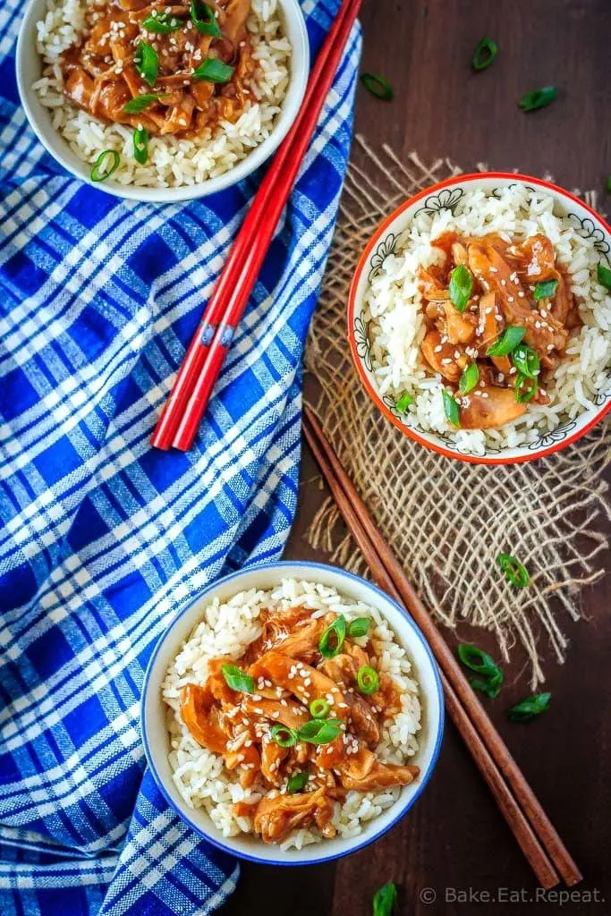 This slow cooker teriyaki chicken is a quick and easy meal that takes just minutes to get into the slow cooker. Perfect meal for those busy weeknights!