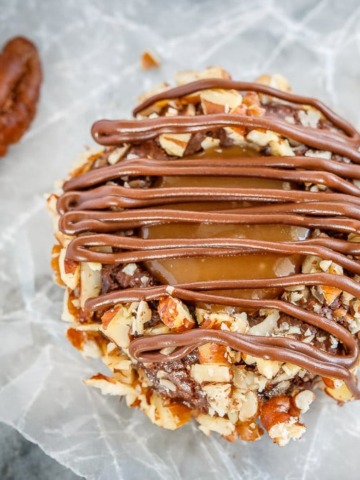 Turtle Thumbprint Cookies