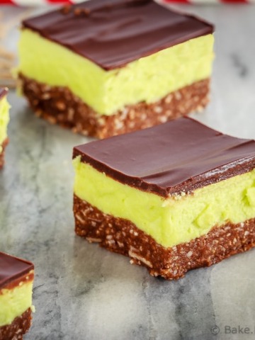 Mint Nanaimo Bars