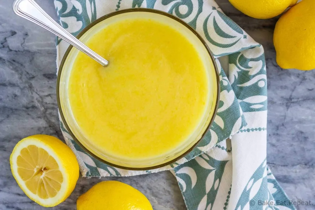 Homemade lemon curd is so easy to make - either on the stovetop or in the Instant Pot - and it tastes amazing! You'll never buy it again, it's so good!