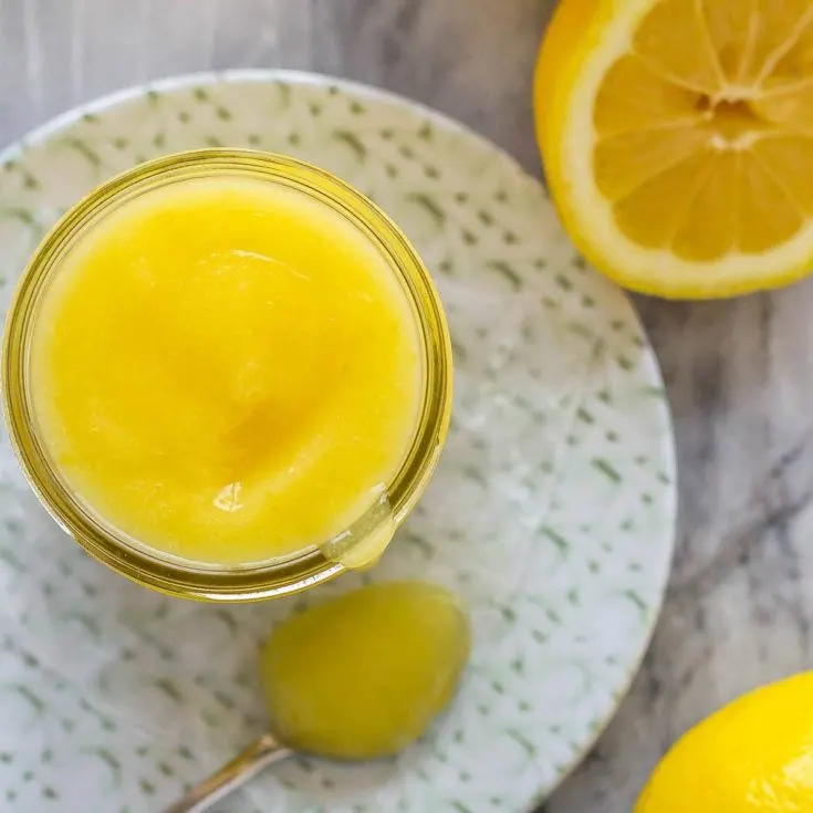 Homemade lemon curd is so easy to make - either on the stovetop or in the Instant Pot - and it tastes amazing! You'll never buy it again, it's so good!