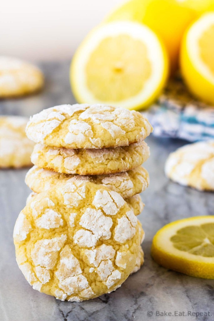 Lemon Cookies - Bake. Eat. Repeat.