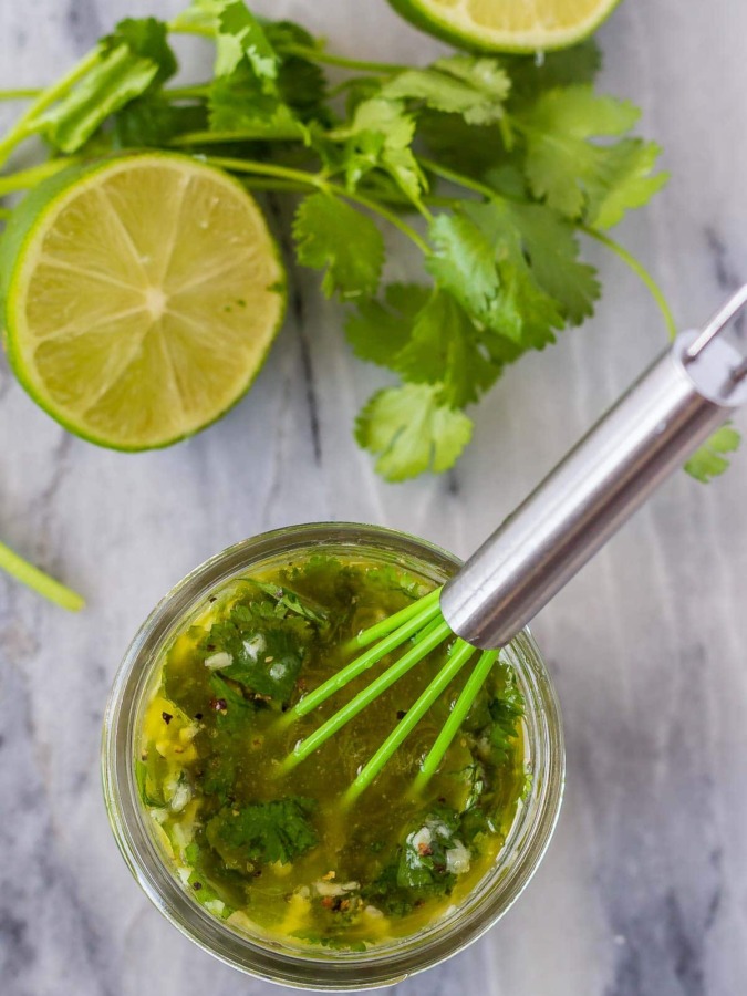 This cilantro lime chicken marinade is easy to mix up and adds so much flavour to your chicken. Marinate and then grill or bake, or freeze for later!