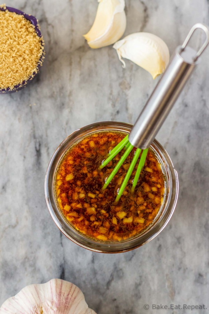 This teriyaki chicken marinade is easy to mix up and adds so much flavour to your chicken. Marinate and then grill or bake, or freeze for later!