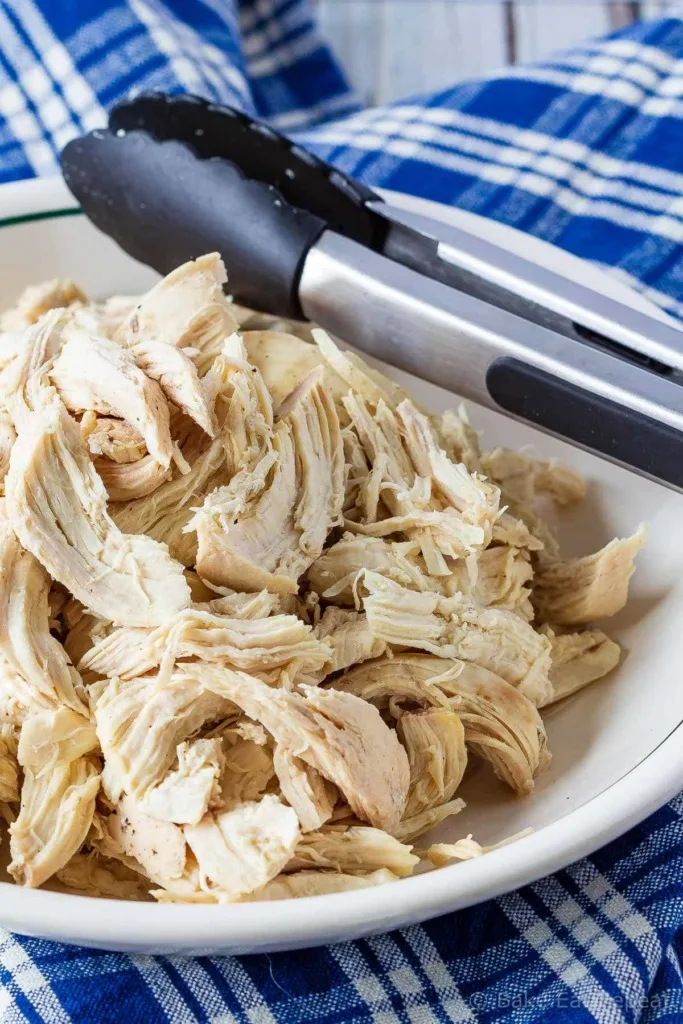 Instant Pot Shredded Chicken Bake. Eat. Repeat