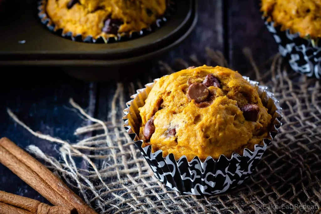 Chocolate Chip Pumpkin Muffins