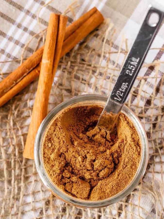 Homemade pumpkin pie spice