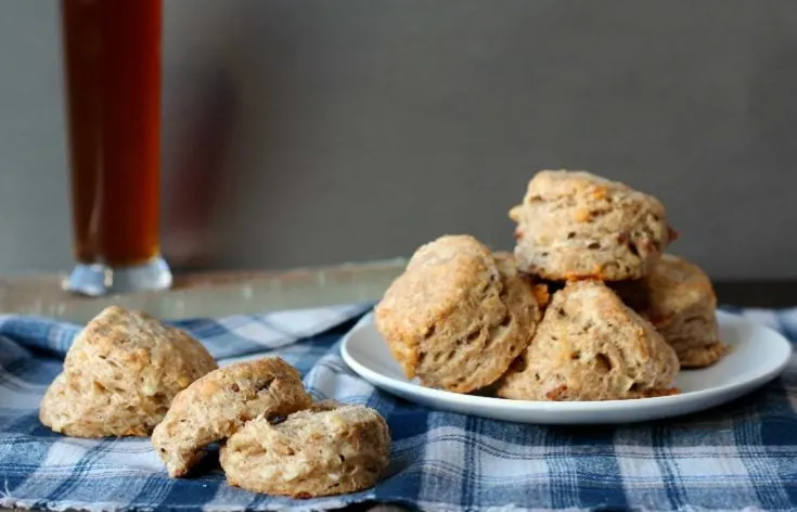 Cheddar Bacon Beer Biscuits