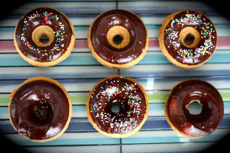 Whole Wheat Banana Bread Doughnuts