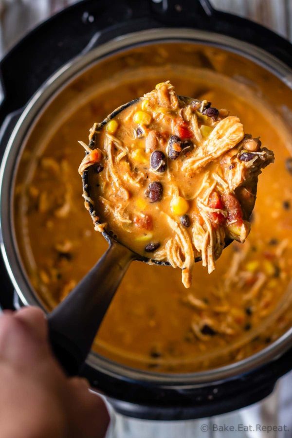 Instant Pot Chicken Chili - Bake. Eat. Repeat.