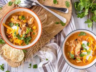 This Instant Pot chicken chili is one of the easiest meals to make and is the perfect warming meal for a cold night.You can also make it in the slow cooker!