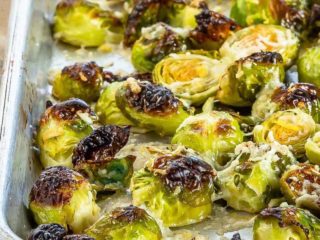 Roasted brussels sprouts