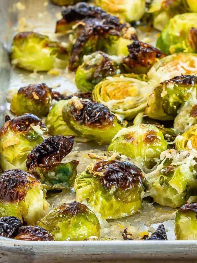 Lemon Roasted Brussels Sprouts