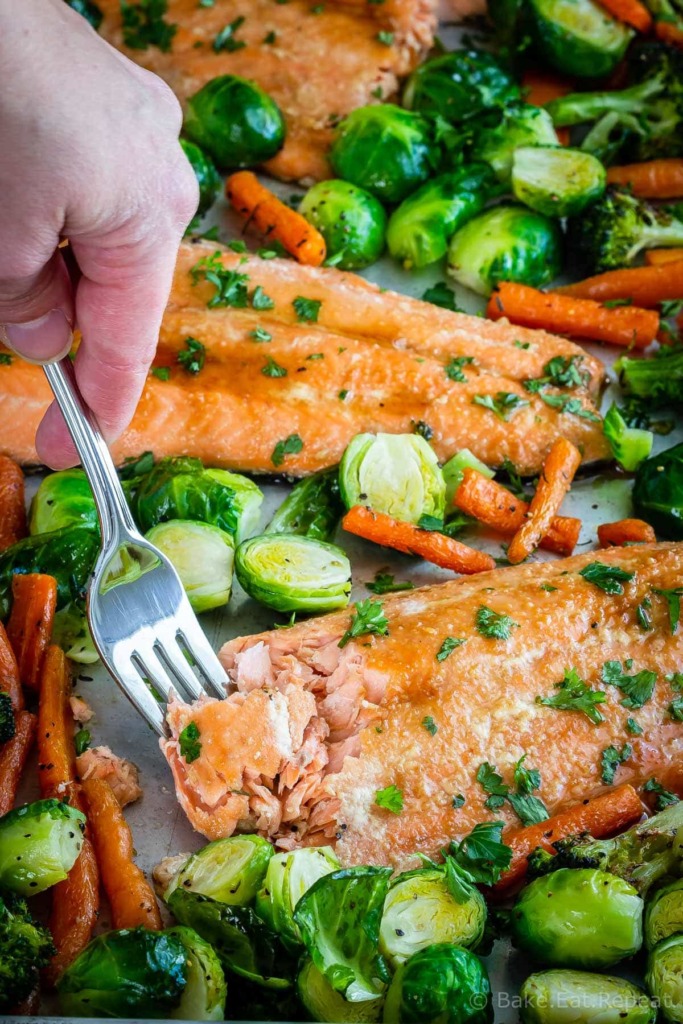 Easy Maple Glazed Salmon