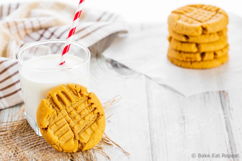 Easy Pumpkin Peanut Butter Cookies