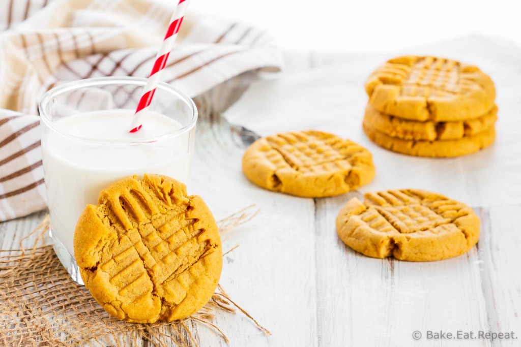 Chewy Pumpkin Peanut Butter Cookies