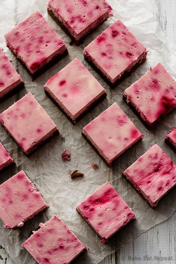 Raspberry Cheesecake Brownies