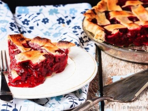 Homemade Raspberry Pie Recipe From Bake Eat Repeat