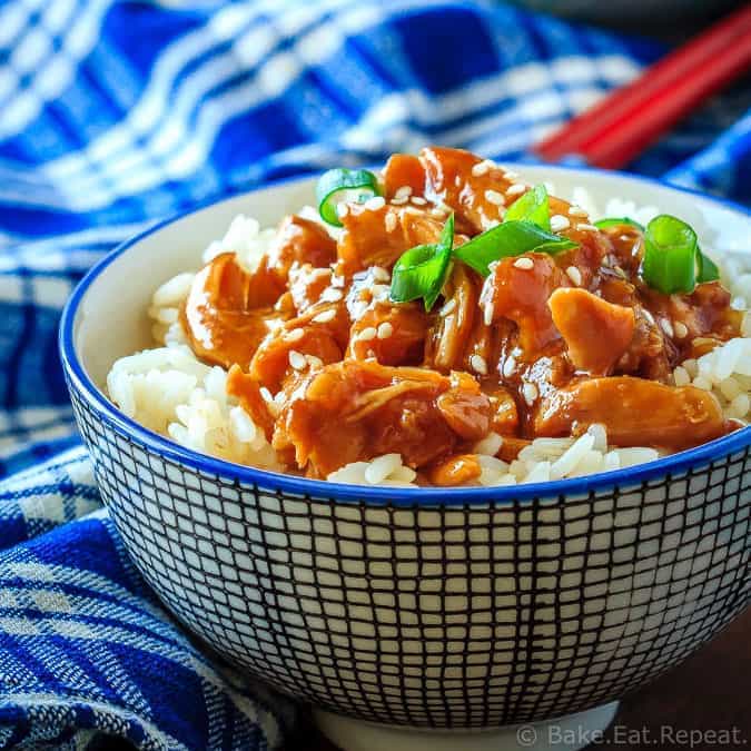 Slow Cooker Teriyaki Chicken