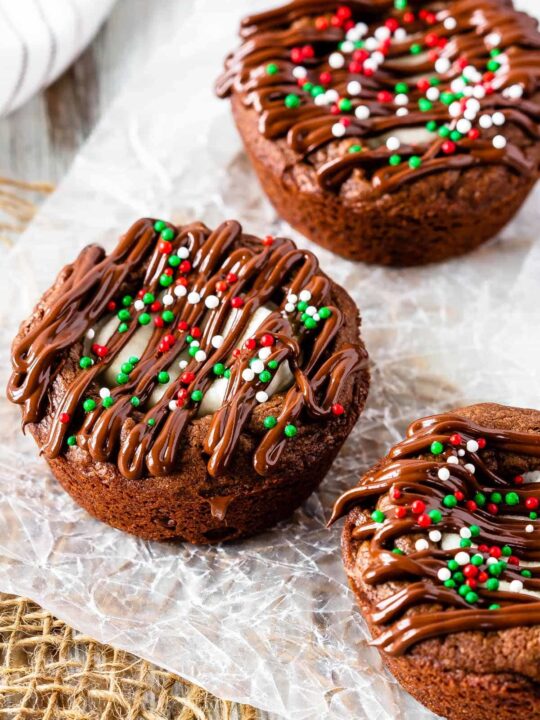 Hot Chocolate Brownies