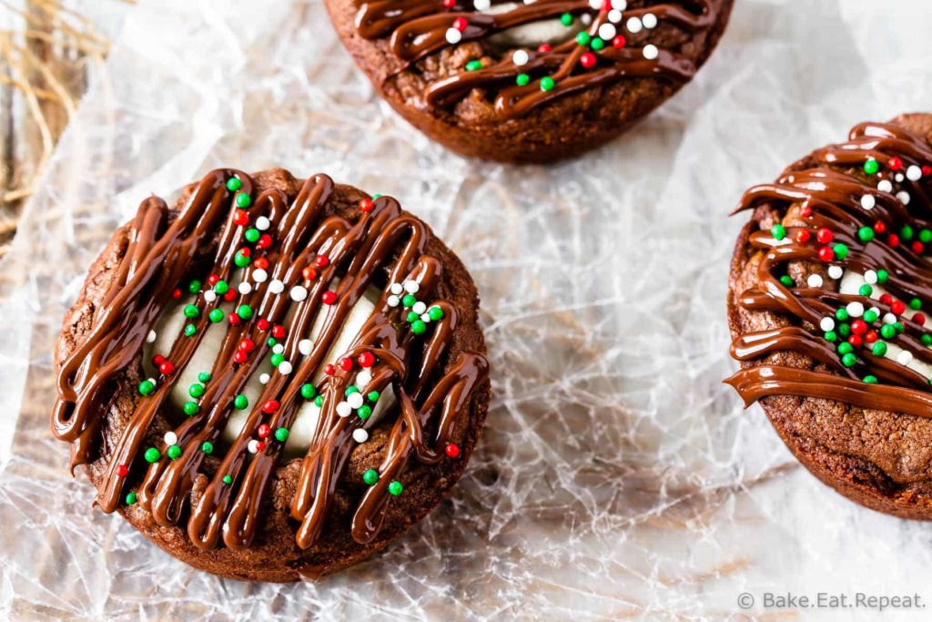 Marshmallow Brownie Cups