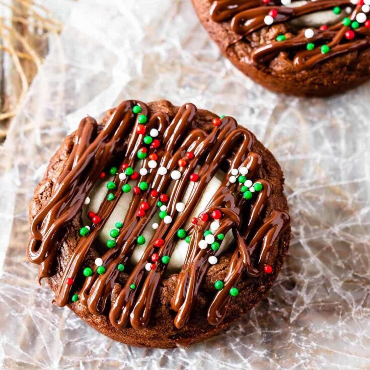 Hot Chocolate Brownies - Bake. Eat. Repeat.