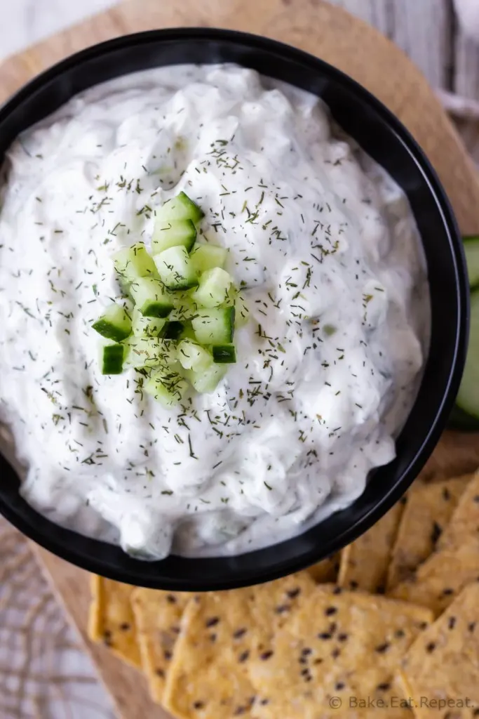 Homemade tzatziki sauce recipe