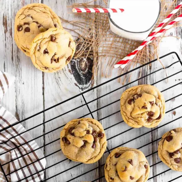 Easy, chewy chocolate chip cookies