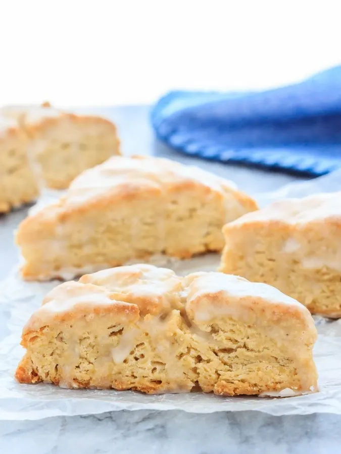 Perfect vanilla scones