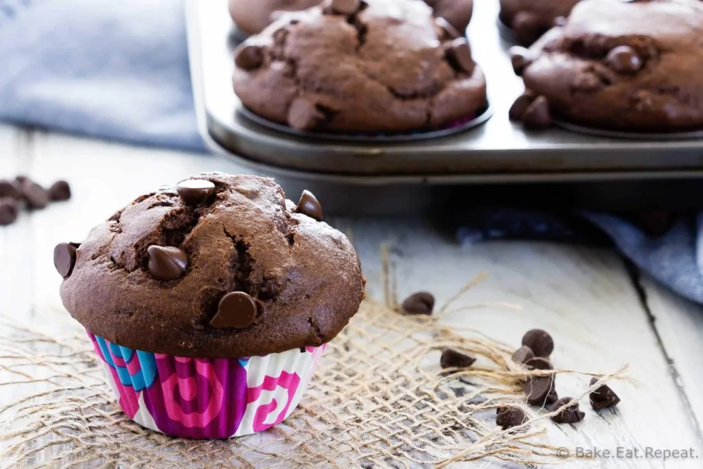 Chocolate Banana Muffins