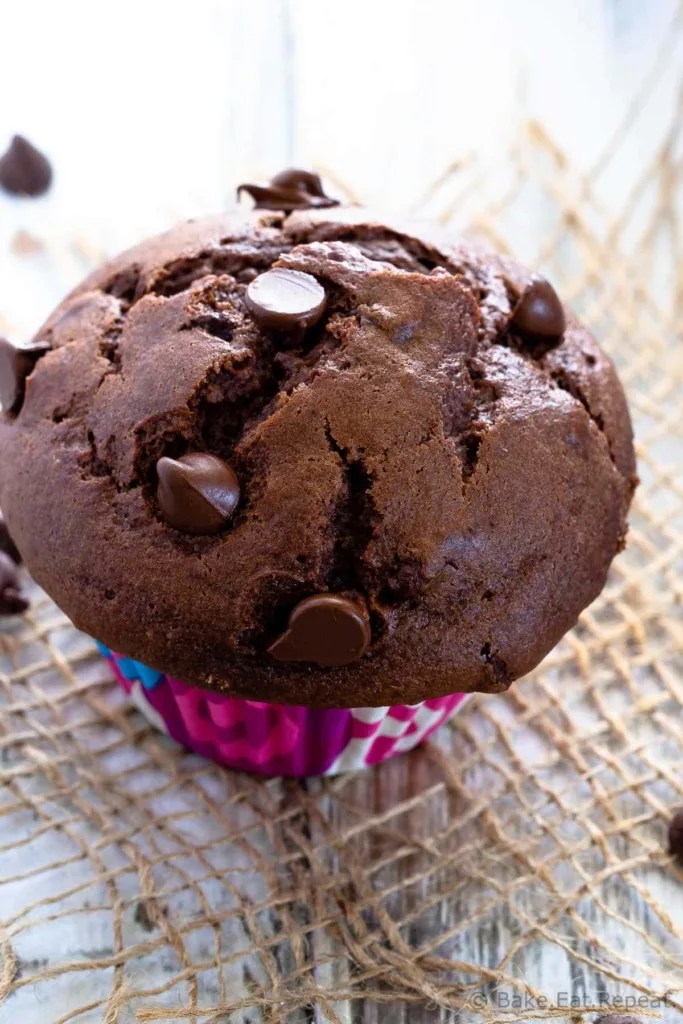 Chocolate Banana Muffins