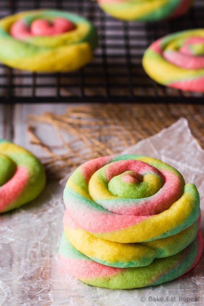 Rainbow cookies