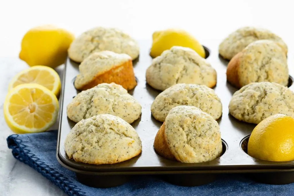 Easy lemon muffins