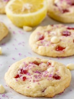 Raspberry Lemonade Cookies