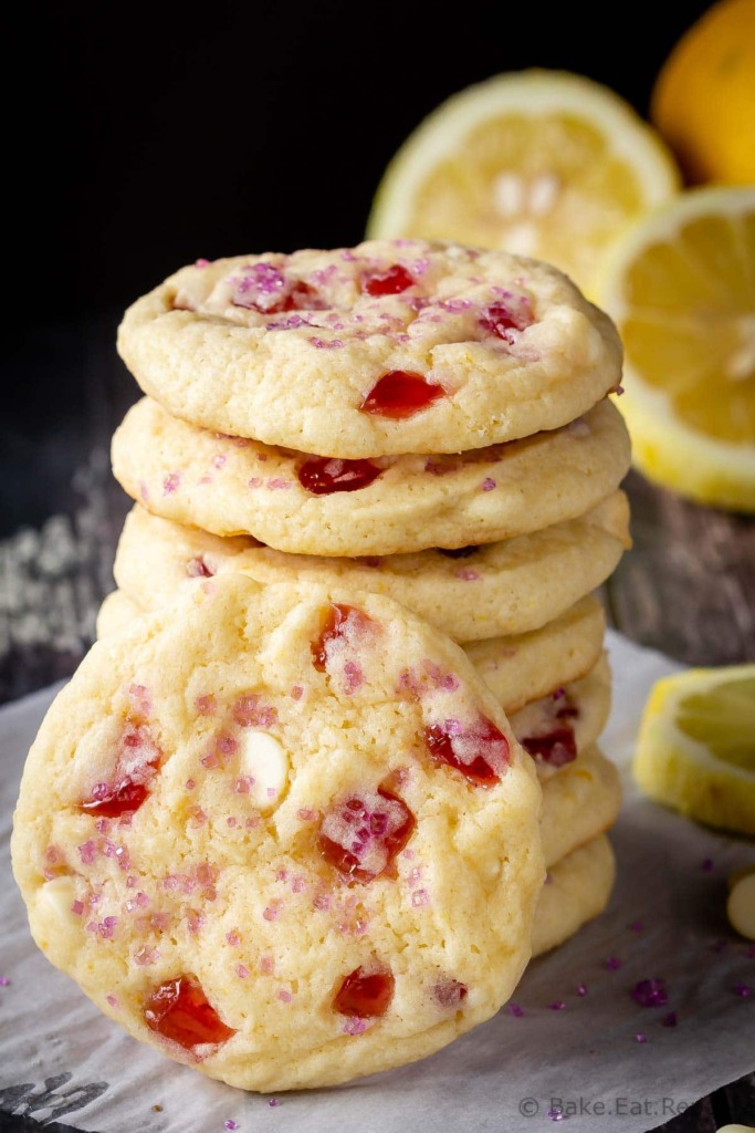 Raspberry Lemon Cookies Subway Copycat