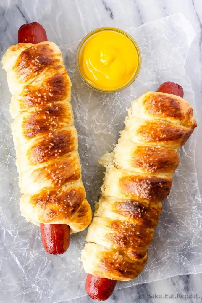 Pretzel dogs