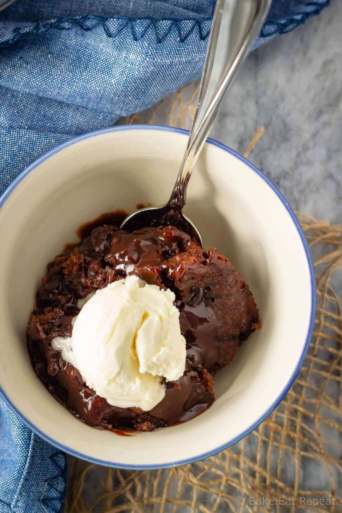 Crockpot chocolate pudding cake