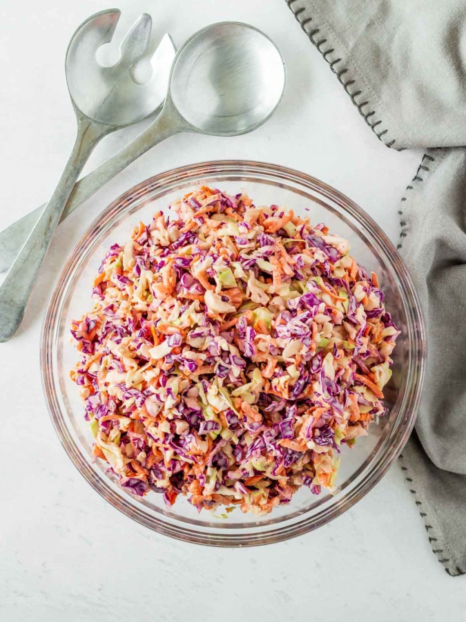 Easy homemade coleslaw dressing