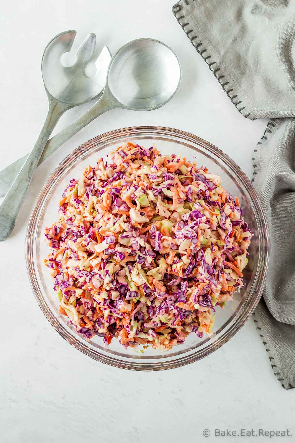 Homemade Coleslaw - Bake. Eat. Repeat.