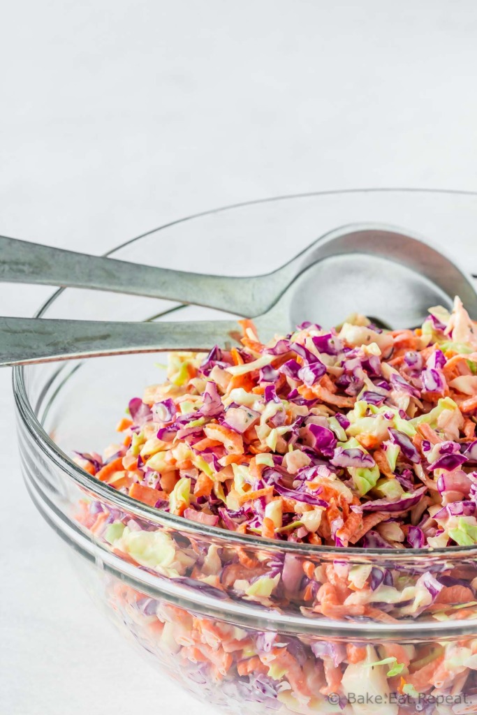 Homemade coleslaw dressing