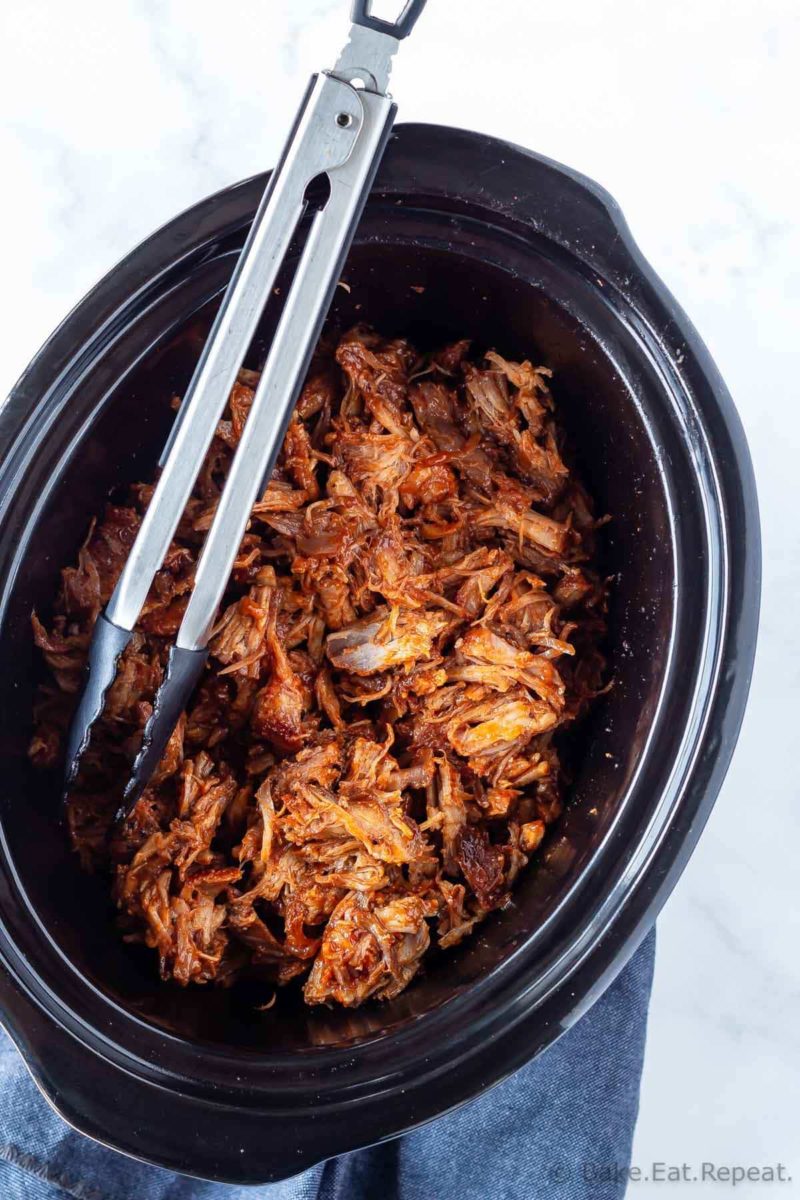 Slow Cooker Pulled Pork - Bake. Eat. Repeat.