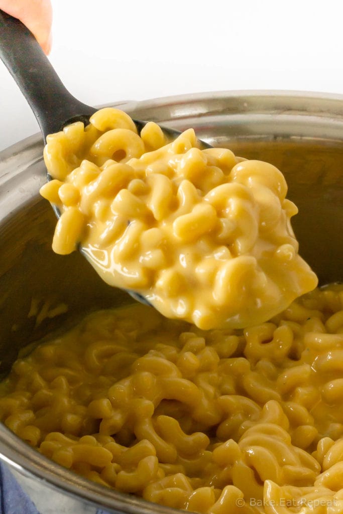 Homemade macaroni and cheese