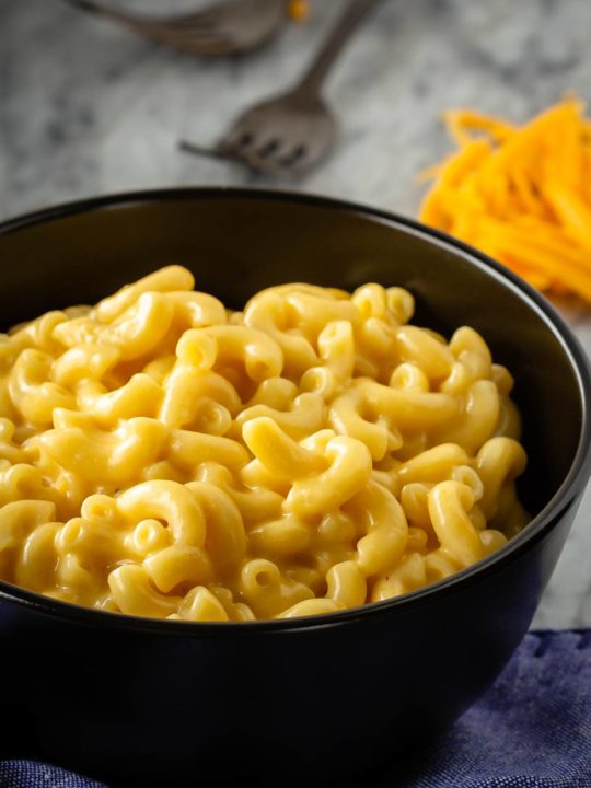 Homemade macaroni and cheese