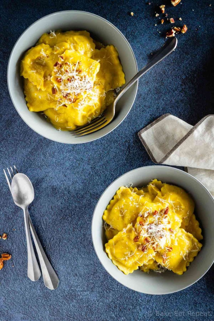 Easy, 30 minute butternut squash pasta sauce