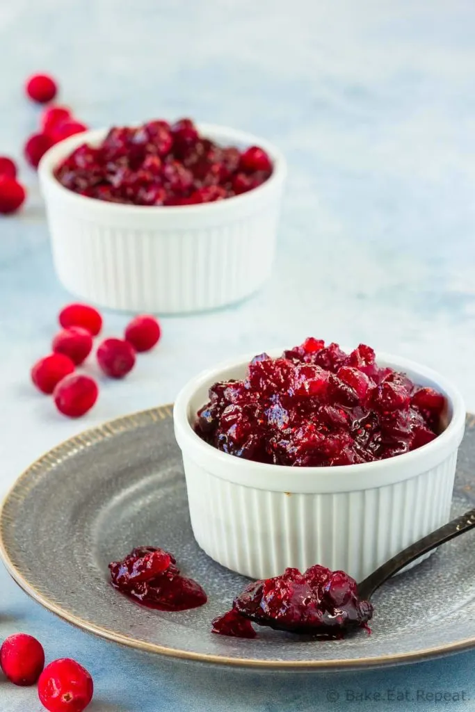 Easy Cranberry Sauce - Bake. Eat. Repeat.